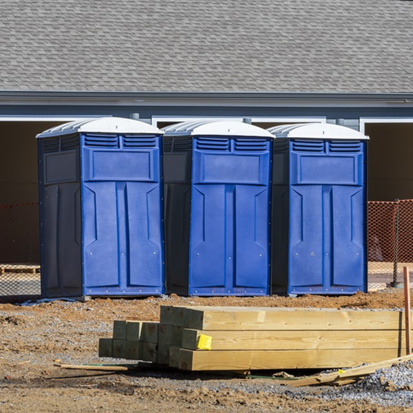 how do you dispose of waste after the portable toilets have been emptied in Crane OR